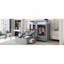 Lit superposé avec tiroirs, garde-robe, tablettes de rangement et lit hydraulique-200108351
