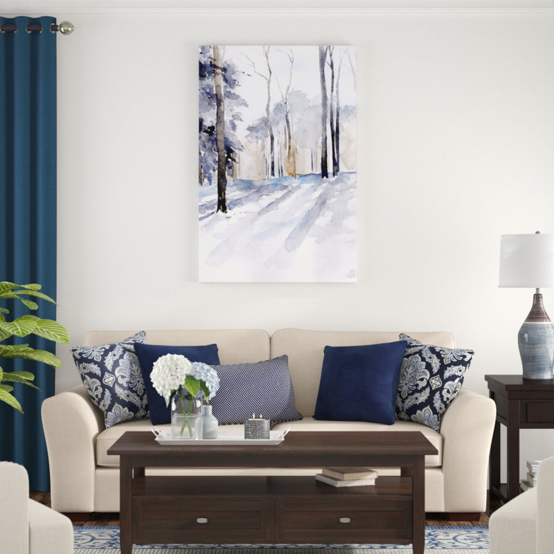 'Winter Light I' by Jennifer Paxton Parker - Painting Print, 122cm H x 81cm W, Wrapped Canvas
