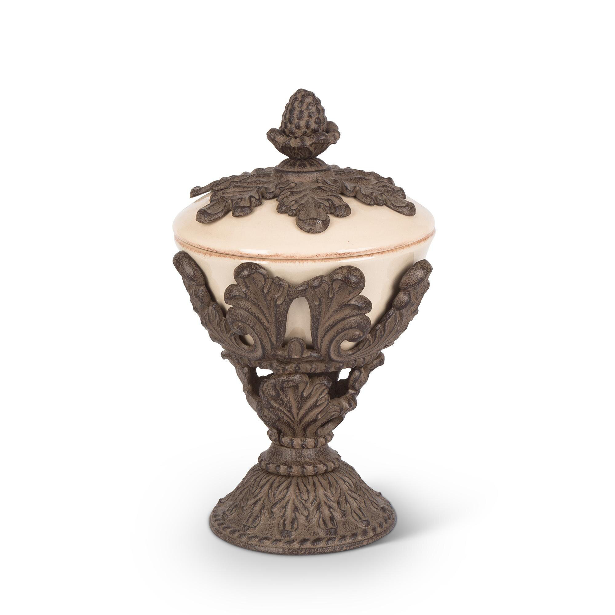 Park Hill Collection GG Collection Handmade Ceramic/Metal Decorative Bowl | Perigold