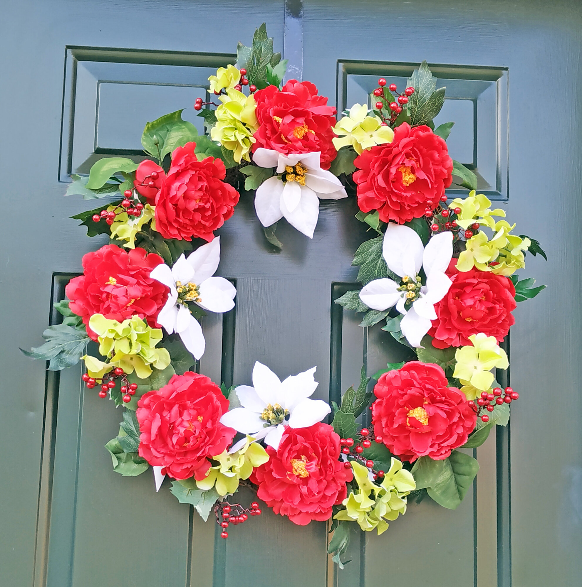 Harvest Ribbon Wreath The Holiday Aisle Size: 24 W x 24 H x 6 D