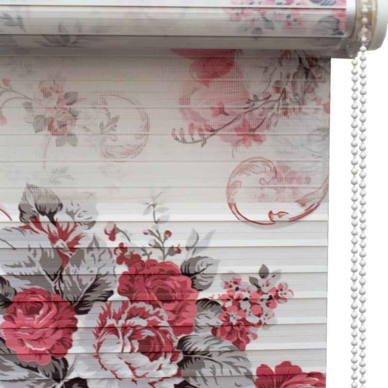 Semi Sheer Zebra Shades, 31"W x 102"L