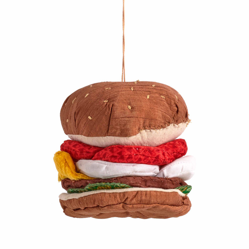 Pop ornament-hamburger