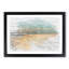 The Dead Sea in Israel in Abstract - Picture Frame Graphic Art Print-55737239-55737238