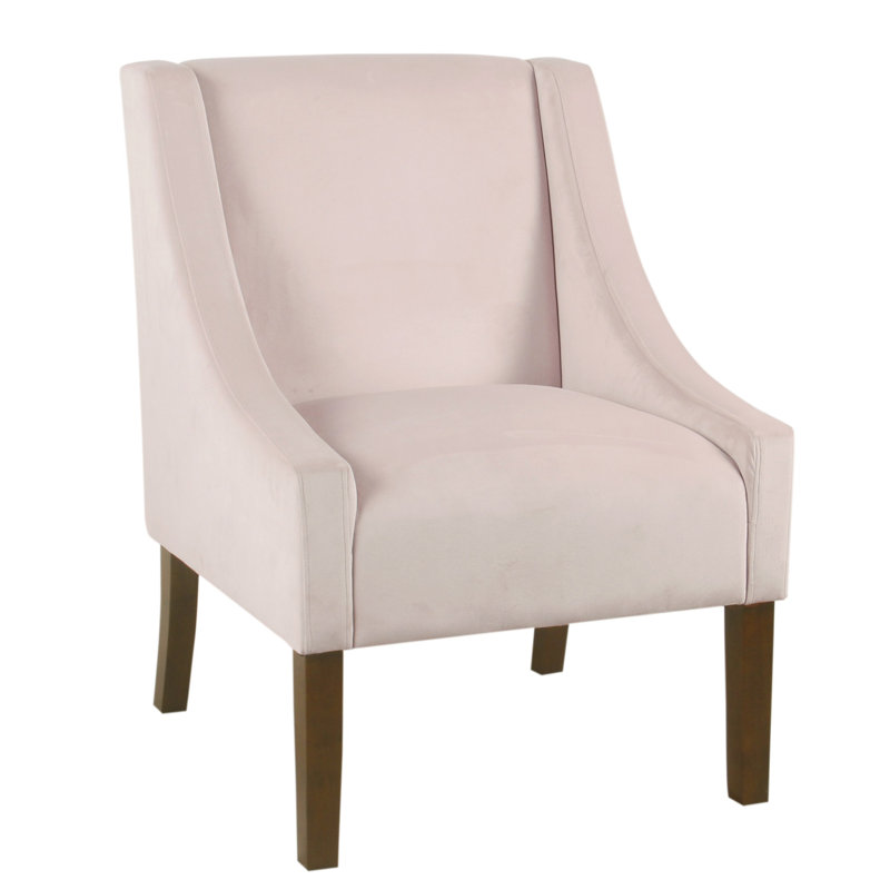 Gullo Upholstered Accent Chair, Ivory