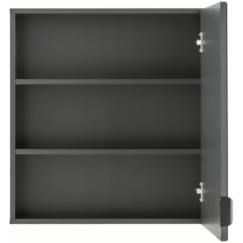 Rosabela W H Medicine Cabinet Mirror, Grey