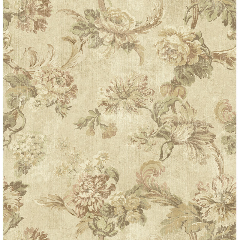 Papier peint non collé Seabrook Designs, Brun clair / beige