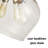 Bozzuto Glass Semi Flush Mount-87400133