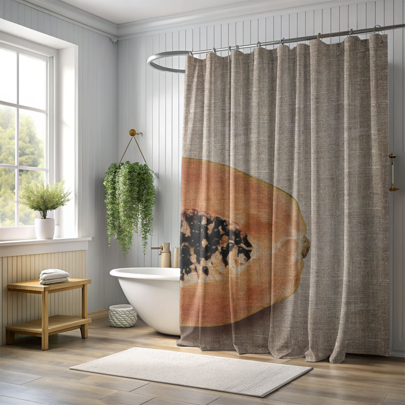 Rideau de douche Fratesi, H 74 po x l 71 po