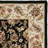 Helena Oriental Hand Hooked Wool Green/Black Area Rug-2037387468