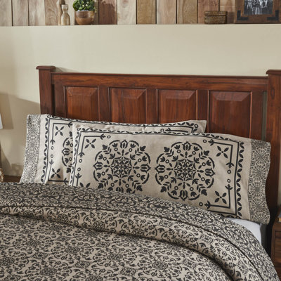 Custom House Cotton Blend Twill Geometric Pillowcase
