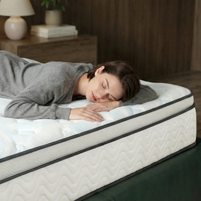 Matelas hybride ferme de 14 po avec support central renforcé