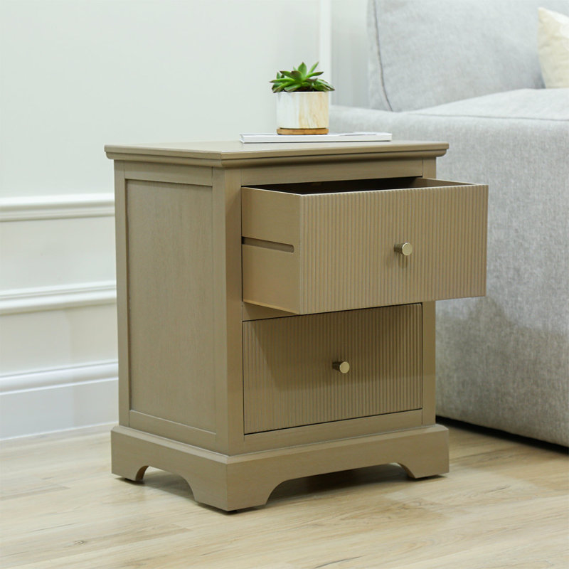Adalicia 45cm W Bedside Table