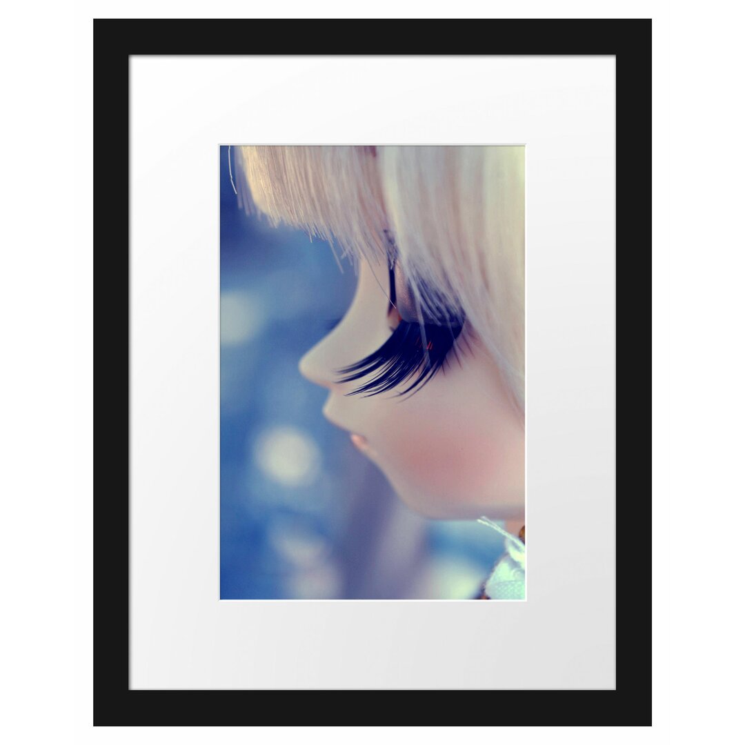 Gerahmtes Poster Pullip-Püppchen mit Wimpern