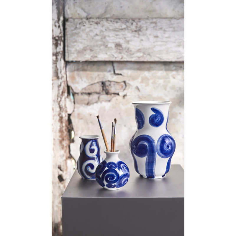 Tulle Earthenware Table Vase
