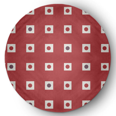 Chenille Geometric Rug