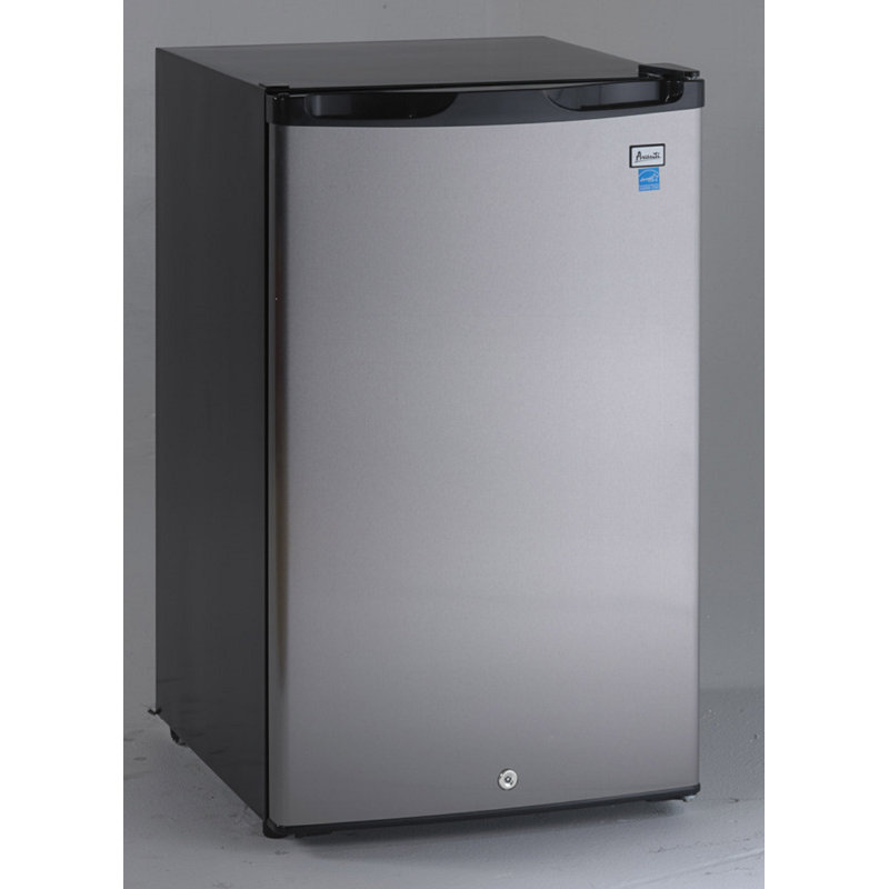 Avanti 4.4 cu. ft. Compact Refrigerator, Silver