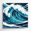 Art mural sur toile, "Nautical Waves"-177149909