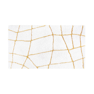 Amalia Cotton Blend Rectangle Bath Rug