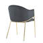 Chaises de salle à manger rembourrées Langston-106589967