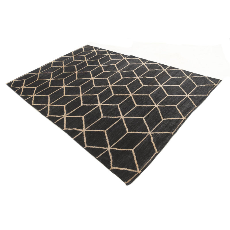 Iniguez Black Rug