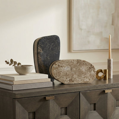 Vase de table en marbre Zola