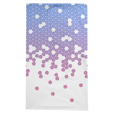 Leffel Tumbling Cube Pattern Tablecloth