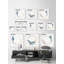 Ellert Deep Sea Creatures by Marmont Hill - 3 Piece Single Picture Frame Painting Set-1327060246