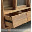 Buffet en bois d'orme de style Wabi-sabi