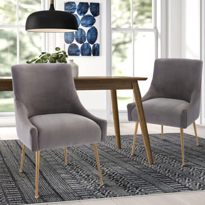 Johileny Velvet Side Chair