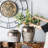 Round Sienna Brown Ceramic Accent Vase-1256468752
