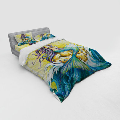 Mermaid Polyester Duvet Cover
