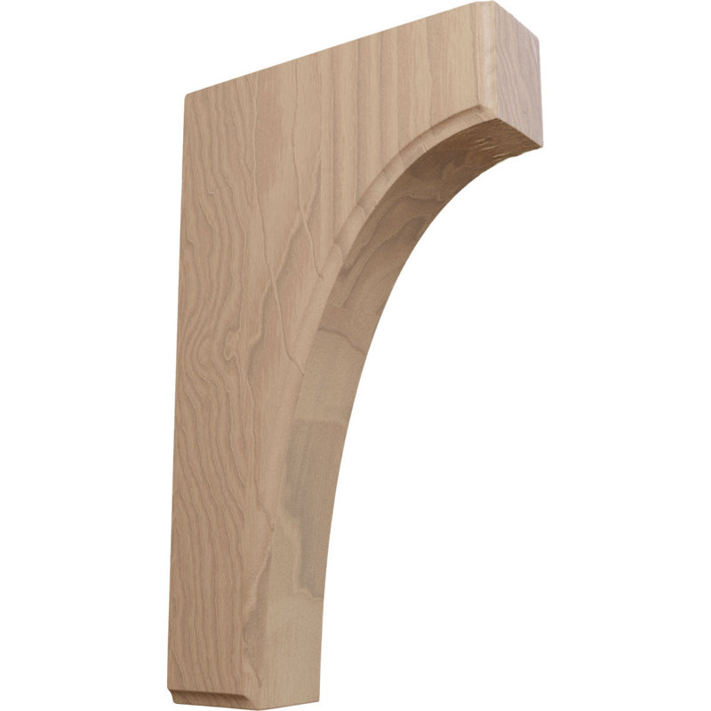 Support Clarksville, Acajou, 1.75" W x 6" D x 10" H