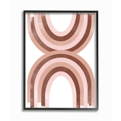 «Rainbow Retro Color Curves» par June Erica Vess - impression d'art graphique