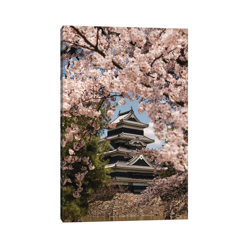 Matsumoto Castle XIII by Daisuke Uematsu - Print on Canvas, Wrapped Canvas, 30.48cm H x 20.32cm W x 1.91cm D