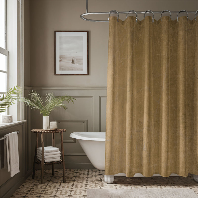 Rideau de douche Fuencisla, H 74 po x l 71 po