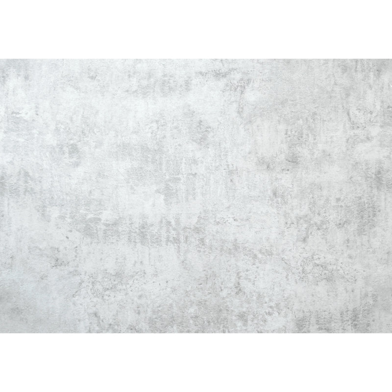 Table d'appoint avec structure en X chromée, Argent argent, Gris cendré 