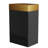 20" Striped Bathroom Vanity With Integrated 304 Stainless Steel Bathroom Sink, Freestanding Bathroom Cabinet, KD, Bathroom Vanity-1038743952