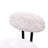 Bar Stools Set of 2 S-shaped Barstools with Backrest Floral Print Upholstered Dining Chairs Counter Height Stool for Kitchen Island (White Print)-1377766492