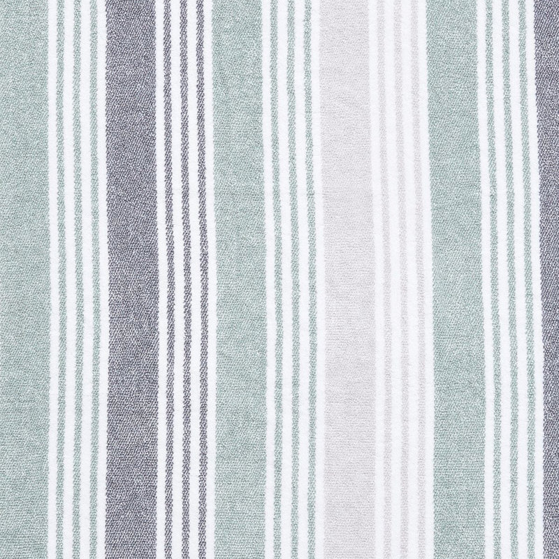 Kelso Stripe Soft & Absorbent Cotton Towels, Green