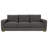 Dawkins 94'' Genuine Leather Square Arm Sofa-61482735-61482739