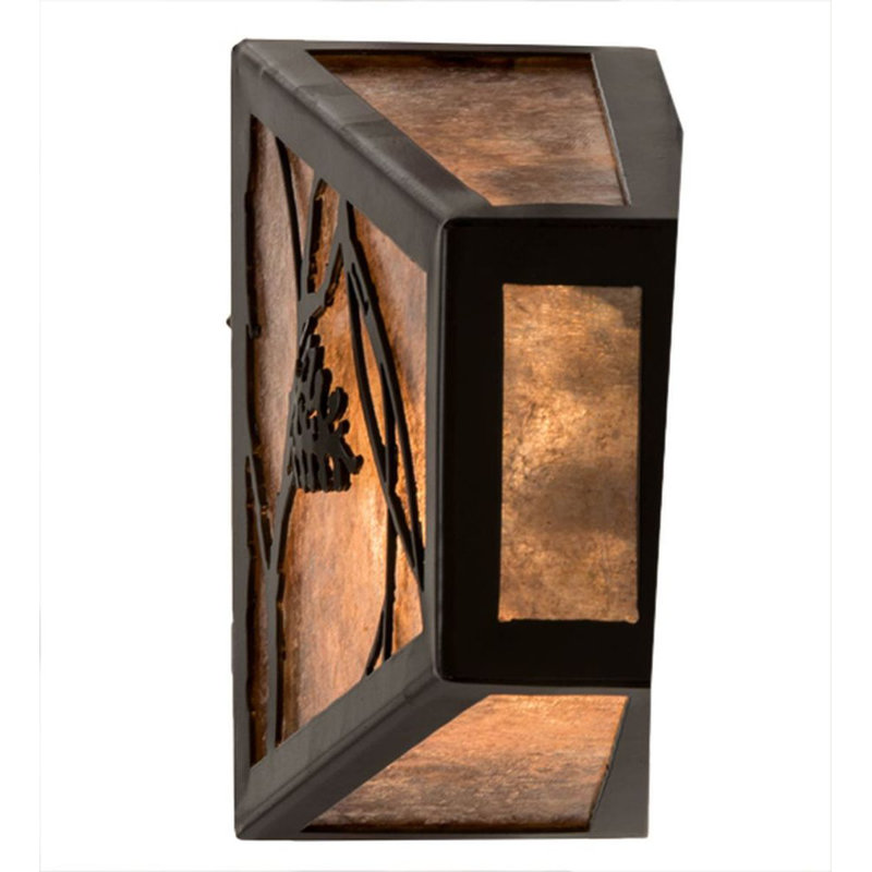 Jahiyah Steel Flush Mounted Sconce