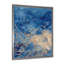 Abstrait classique bleu et or II - peinture sur toile-67380465-67380455