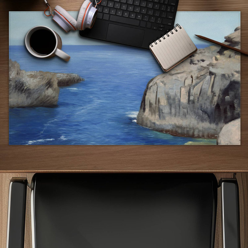California coast - 14.00"x24.25" Desk mat