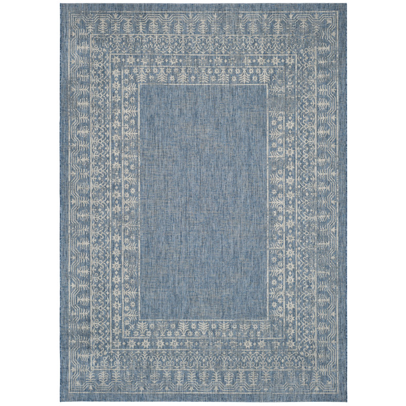 Mccoy Oriental Hand Woven Indoor / Outdoor Area Rug, Rectangle 160 x 231 cm