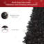 Sapin de Noël artificiel illuminé 7 pi avec branches réalistes et 1346 pointes HOMcom