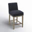 Tabouret de comptoir rembourré Bethea-68809747-120676306