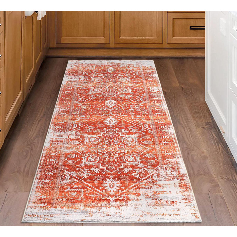 Goku Area Rug, Rectangle 160 x 230cm, Orange