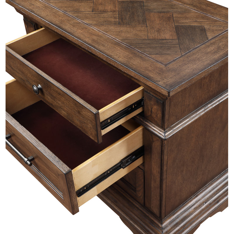 Table de chevet 3 tiroirs Kerr