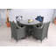 Nevada 4 Seater KD Round Dining Set-562527631