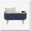 Banc de rangement avec repose-pieds en tissu-1308826148